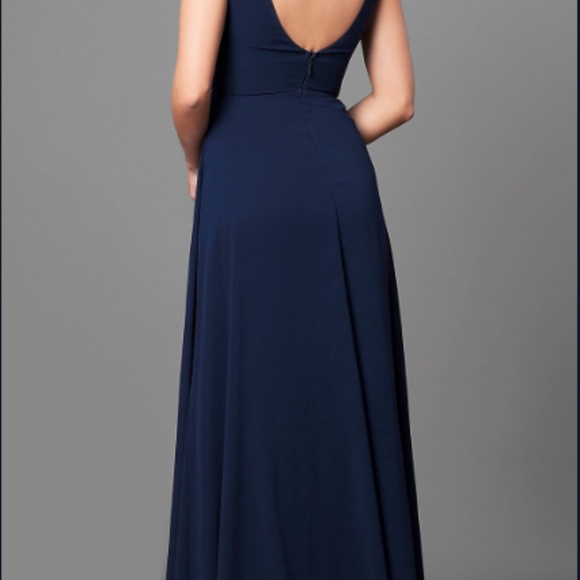 Blue formal/prom dress NWT - Picture 7 of 8